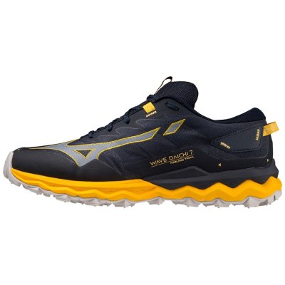 Zapatillas Para Correr Mizuno WAVE Daichi 7 Hombre - Azul Marino / Amarillos - Chile M916UXYZVM